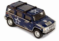2004 Dallas Cowboys 1/64th Hummer with Roy Williams Trading Card