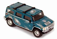 2004 Philadelphia Eagles 1/64th Hummer with Donovan McNabb Trading Card