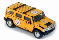 2004 Pittsburgh Steelers 1/64th Hummer with Hines Ward Trading Card