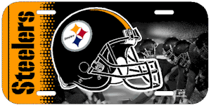 2003 Pittsburgh Steelers license plate