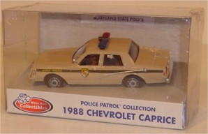 1988 Maryland State Police 1/43rd Chevy Caprice