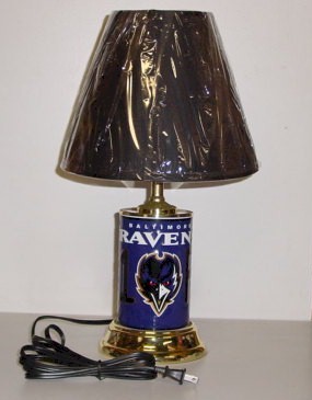 2007 Balitmore Ravens Table Lamp