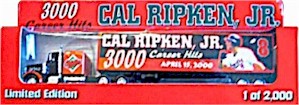 2000 Cal Ripken 1/80th 3000 hits  transporter