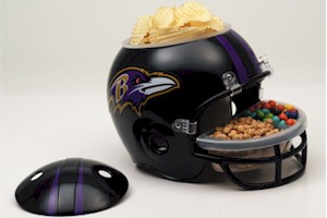 2003 Baltimore Ravens snack helmet