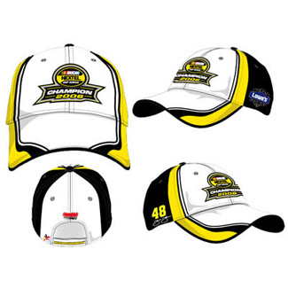 2006 Jimmie Johnson NASCAR Nextel Cup "Official Champion" cap