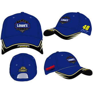 2006 Jimmie Johnson Lowes "Champion" Navy cap