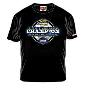 2006 Jimmie Johnson NASCAR Nextel Cup "Offical Champion" tee