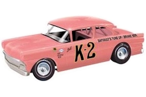 1956 Dale Earnhardt 1/24th Pink K-2 Ford RCCA c/w bank