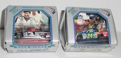 1995 Dale Earnhardt/Jeff Gordon 1/64th Brickyard 2 Car Set