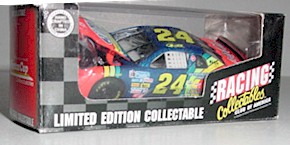 1996 Jeff Gordon 1/64th Dupont RCCA hood open car