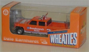 1997 Dale Earnhardt 1/64th GM Goodwrench "Wheaties" dually
