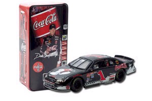 1998 Dale Earnhardt Jr 1/64th Coca-Cola "Polar Bear" car in vending machine