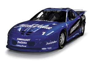 1999 Dale Earnhardt 1/24th IROC "Blue" c/w car