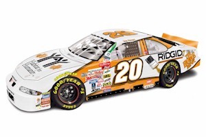 1999 Tony Stewart 1/24th Home Depot "Habitat for Humanity" c/w bank Pontiac