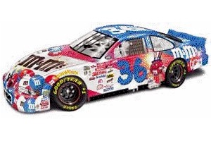 2000 Ken Schrader 1/64th M&M's "Same Great Chocolate" car