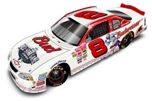 2001 Dale Earnhardt Jr 1/64th Budweiser "MLB All-Star Game" Total Concept car