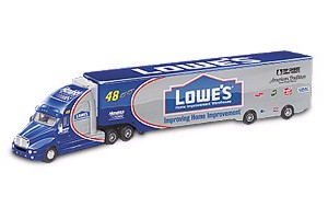 2003 Jimmie Johnson 1/64th Lowe's car hauler