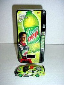 2004 Kasey Kahne 1/64th Mountain Dew car in Vending Machine