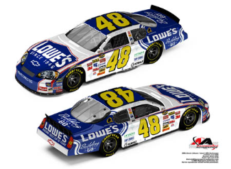 2017 Jimmie Johnson Lowes Patriotic 1:64 ACTION NASCAR IN STOCK