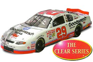 2001 Kevin Harvick 1/24th GM Goodwrench Half Clear Monte Carlo