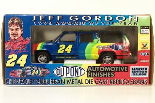 1993 Jeff Gordon 1/24th Dupont  "Rookie of The Year" Suburban