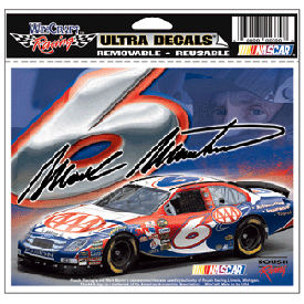 2006 Mark Martin "AAA" Static Decal