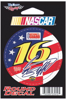 2006 Greg Biffle 3" Round Decal