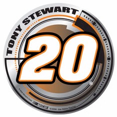 2006 Tony Stewart 3" Round decal