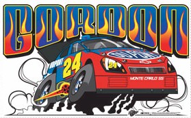 2006 Jeff Gordon Static Decal