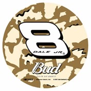 2007 Dale Earnhardt Jr 3" Round "Camo" Decal