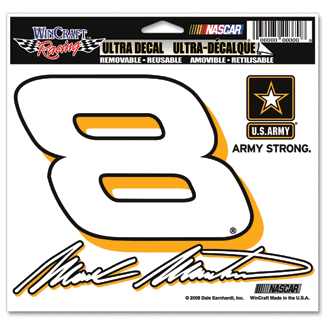 2008 Mark Martin Army Ultra Decal