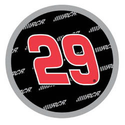 2008 Kevin Harvick 3" Round Decal
