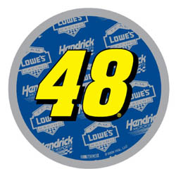 2008 Jimmie Johnson 3" Round Decal