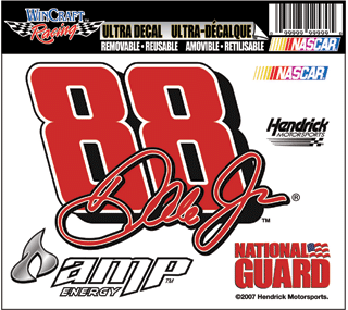 2008 Dale Earnhardt Jr  AMP/National Guard "Big 88""Ultra Decal" by Wincraft