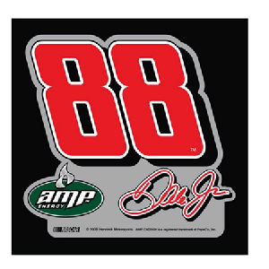 2008 Dale Earnhardt Jr AMP Repositionable Decal by Action