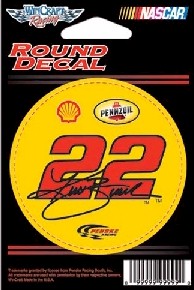 2011 Kurt Busch Pennzoil 3" round decal by Wincraft