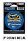 2012 Brad Keselowski Miller Lite 3" Round Champion Decal