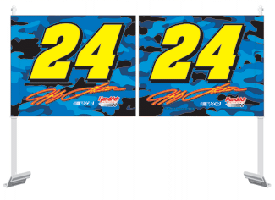 2006 Jeff Gordon Car Flag