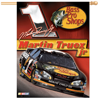 2006 Martin Truex Jr Bass Pro Shops Pole Flag