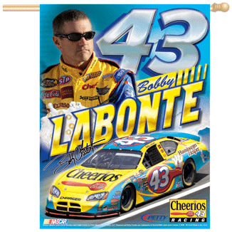 2006 Bobby Labonte Cheerios Pole Flag