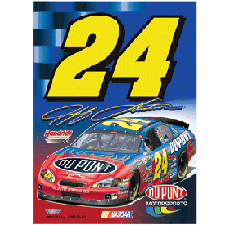 2006 Jeff Gordon Dupont Garden Flag