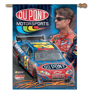 2008 Jeff Gordon Dupont Pole Flag by Wincraft