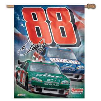 2008 Dale Earnhardt Jr AMP/National Guard Pole Flag by Wincraft