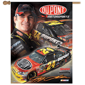 2009 Jeff Gordon Dupont Pole Flag