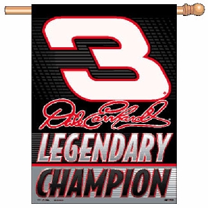 2010 Dale Earnhardt "Legendary Champion" pole flag
