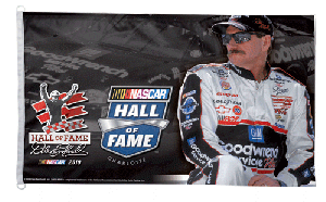 2010 Dale Earnhardt GM Goodwrench "Hall of Fame" 3 X 5 fan flag by Wincraft