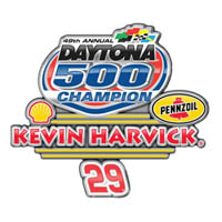 2007 Kevin Harvick "Daytona 500 Champion" Hat Pin