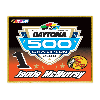 2010 Jamie McMurray Bass Pro Shops "Daytona 500 Win" Hatpin by Wincraft