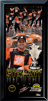 2005 Tony Stewart Home Depot "Nextel Cup Champion" Jebco Clock