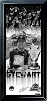 2005 Tony Stewart Home Depot "Nextel Cup Champion" Reflection Collection Jebco Clock